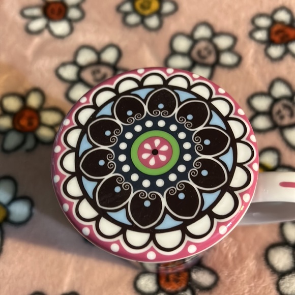 Vera Bradley Pink Cupcake Covered Mug - Picture 2 of 8